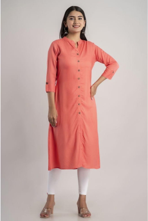 mauka-pink-rayon-womens-straight-kurti-pack-of-1-3xl