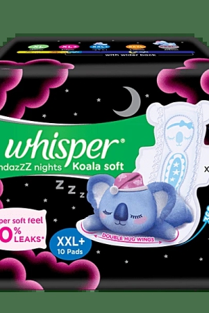 whisper-bindazz-night-xxl-plus-10-pads