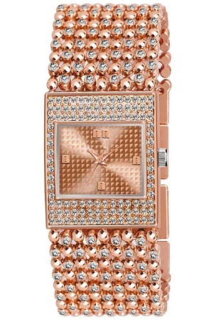 Renaissance Traders - Rose Gold Metal Analog Womens Watch