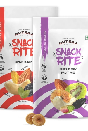 nutraj-snackrite-sports-mix-nuts-and-dry-fruits-mix-combo-300gm