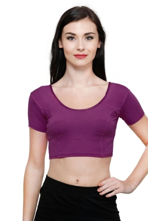 vami-womens-cotton-stretchable-readymade-blouses-mauve-m