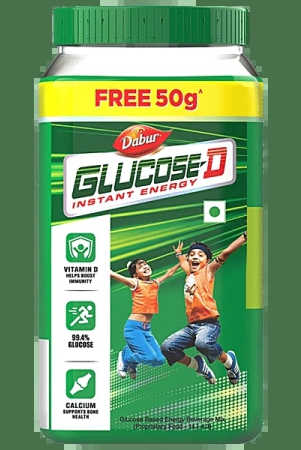 Dabur Glucose-D Instant Glucose, 450 Gm