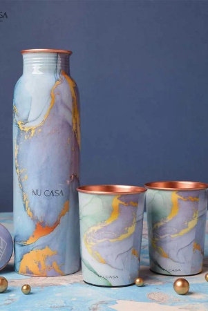 majestic-blue-marble-print-copper-bottle-with-a-set-of-2-glasses