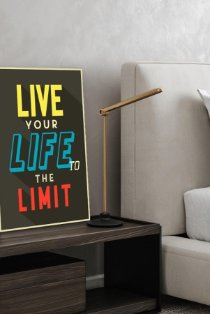 live-your-life-to-the-limit-inspired-quotes-wood-print-wall-art-12-x-16-inches-birchwood-thickness-6mm