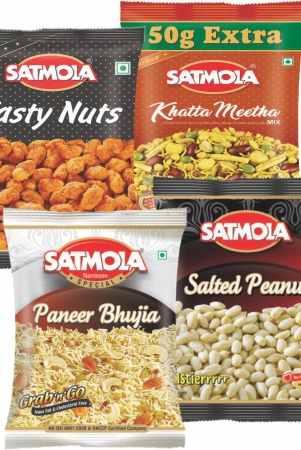 satmola-delicious-variety-namkeen-combo-pack-tasty-nuts-200g-salted-peanut-150g-paneer-bhujia-150g-khata-meetha-200g
