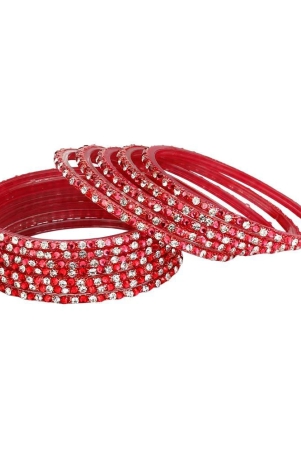 somil-12-red-glass-bangle-party-set-fully-ornamented-with-colorful-beads-crystal-with-safety-box-eo22-none