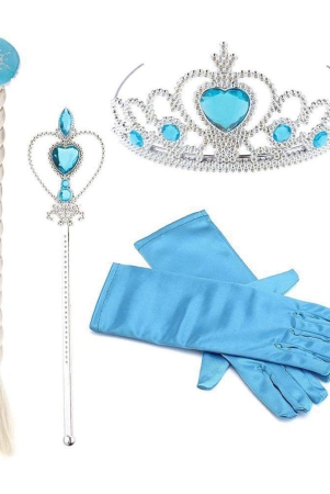 fok-princess-fairy-dress-set-head-gear-tiara-crown-wand-gloves-braid-hair-wig