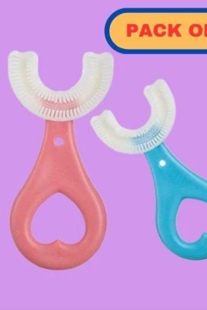 manual-toothbrush-u-shaped-soft-silicone-brush