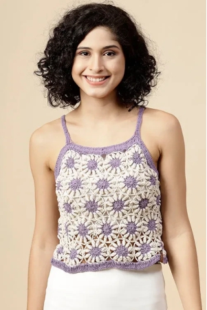 ajoobaadaisy-pure-cotton-handmade-top-lavender-xl