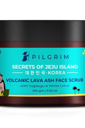 pilgrim-face-scrub-for-de-tan-exfoliation-glowing-skin-blackhead-removal-dry-oily-combination-skin-men-and-women-korean-beauty-secrets-100g