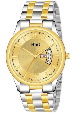 hemt-gold-metal-analog-mens-watch