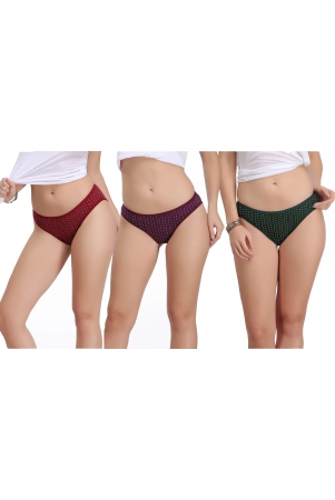 eves-beauty-women-bikini-multicolor-panty-s-multicolor-cotton-blend