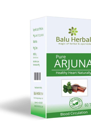 balu-herbals-ayurveda-arjuna-60-tablets-tablet-500-mg-pack-of-1