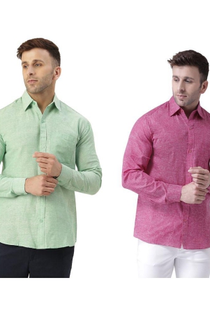 kloset-by-riag-100-cotton-regular-fit-self-design-full-sleeves-mens-casual-shirt-magenta-pack-of-2-none