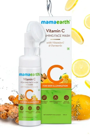 Mamaearth Vitamin C Foaming Face Wash with Vitamin C & Turmeric-150ml