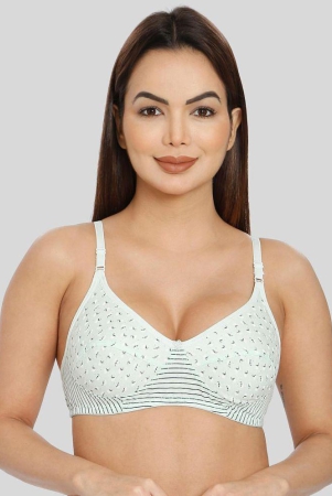 ilraso-green-cotton-non-padded-womens-t-shirt-bra-pack-of-1-none