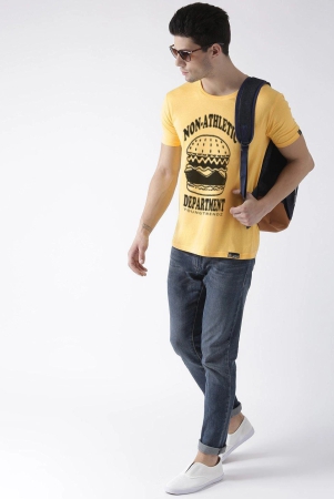 young-trendz-bio-wash-cotton-half-sleeve-burger1-graphic-printed-yellow1-t-shirt-yellow-x-large-100-bio-wash-cotton