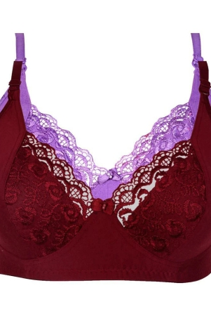 kiran-enterprises-cotton-minimizer-bra-maroon-none