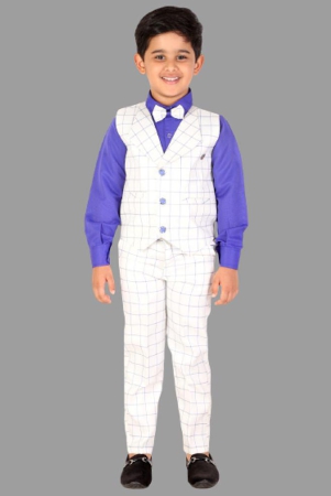 dkgf-fashion-blue-cotton-blend-boys-shirt-pants-pack-of-1-none