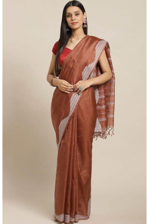 handwoven-brown-jamdani-silk-saree