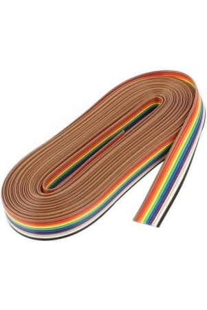 satguru-rainbow-wire-ribbon-wire-5-meter-educational-educational-electronic-hobby-kit