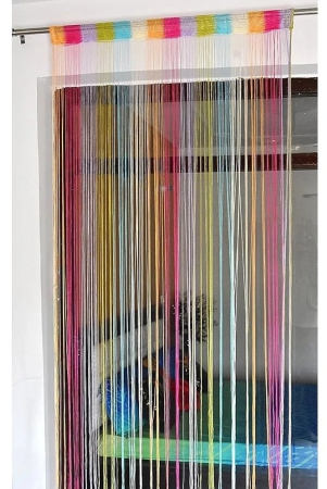 ENTICE Single Door Beaded String Curtain - Multi Color