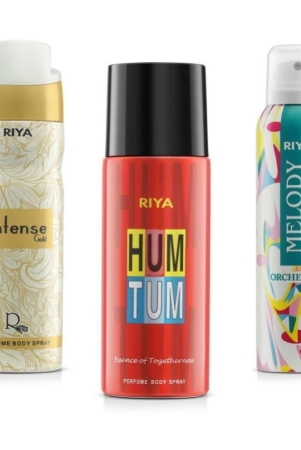 riya-intense-gold-hum-tum-melody-perfume-body-spray-for-unisex-150-ml-pack-of-3-