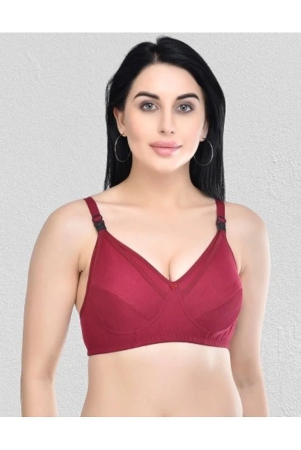 desiprime-maroon-cotton-non-padded-womens-everyday-bra-pack-of-1-none