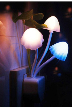 kitchen-hub-cute-flower-mushroom-lamp-night-lamp-white-pack-of-1