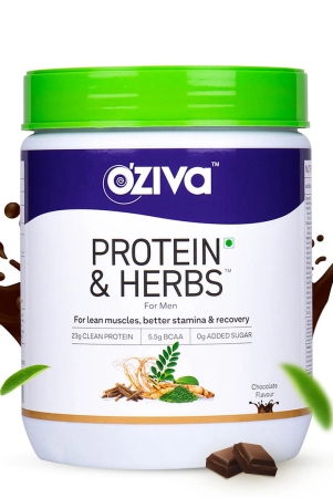 oziva-protein-herbs-men-23g-whey-55g-bcaa-ashwagandha-chlorella-musli-for-stamina-lean-muscles-certified-clean-chocolate-500g-oziva-protein-herbs-for-men-23g-whey-55g-bcaa-ashwa