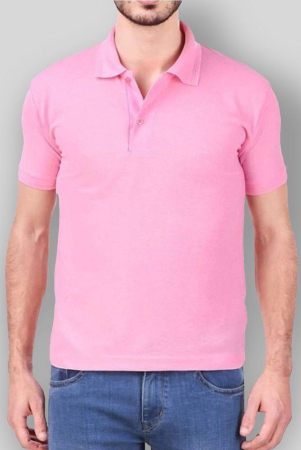 skyrise-pink-cotton-blend-slim-fit-mens-polo-t-shirt-pack-of-1-none