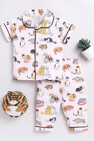 peach-animal-print-half-sleeve-night-suit-3-4-y