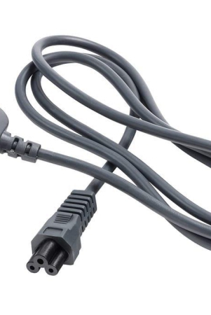 Nextech 3 Pin Power Cable IEC Mains Cord for Laptop/Printer - 1.5M (Grey)