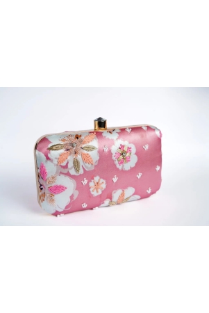 pink-women-silk-satin-fabric-hand-embroided-clutch-cum-sling-bag