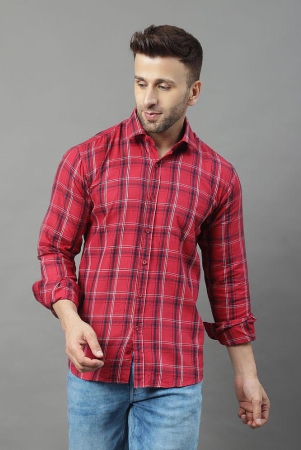 yha-maroon-100-cotton-regular-fit-mens-casual-shirt-pack-of-1-none