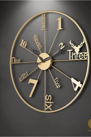 number-sticks-wall-clock-24-inches-gold