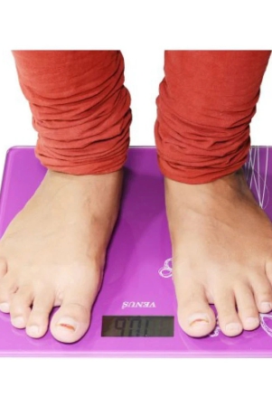 Venus Health Body Digital Weighing Scale EPS-2001 Purple