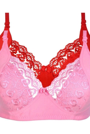 kiran-enterprises-cotton-minimizer-bra-pink-none