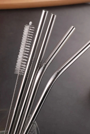 urban-crew-set-of-4-stainless-steel-straws-brush-2-straight-straws-2-bent-straws-1-brush