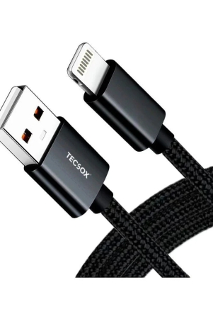 tecsox-black-5-a-lightning-cable-1-meter-black