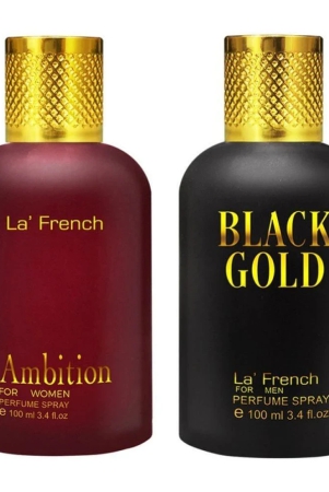 la-french-ambition-black-gold-deodorant-spray-perfume-for-women-200-pack-of-2-