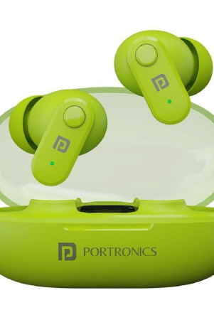 portronics-twins-s16-on-ear-tws-green