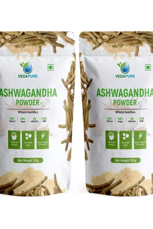 vedapure-100-natural-pure-ashwagandha-powder-supports-anxiety-stress-100gm-pack-of-2