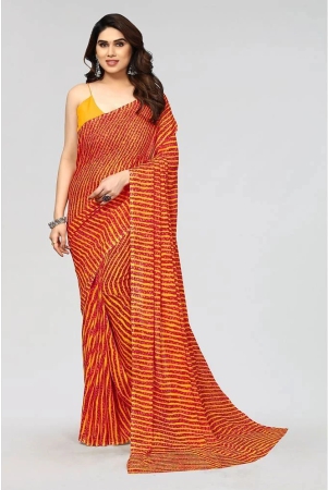 anand-sarees-georgette-striped-saree-without-blouse-piece-red-pack-of-1-red