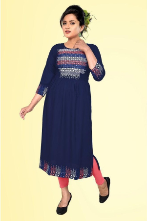 haya-fashion-navy-rayon-womens-straight-kurti-pack-of-1-none