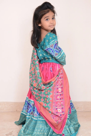 pink-and-green-border-girls-lehenga-8-9-yrs