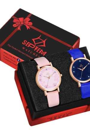 septem-pink-leather-analog-womens-watch