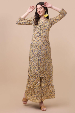 gufrina-chanderi-printed-kurti-with-sharara-and-gharara-womens-stitched-salwar-suit-yellow-pack-of-1-none