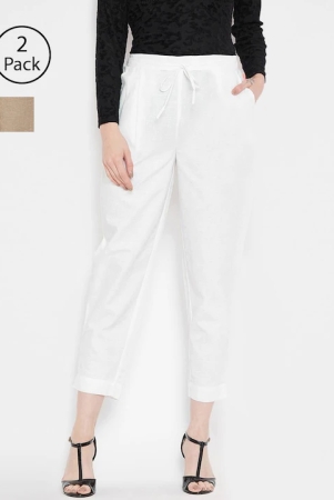 women-off-white-brown-relaxed-regular-fit-solid-peg-trousers