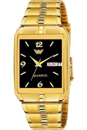 Abrexo Gold Stainless Steel Analog Mens Watch